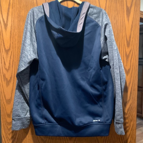 Medium Navy Adidas full-zip jacket - Picture 2 of 2